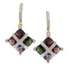 14Kt Rose Gold Bellarri Mosaic Earrings