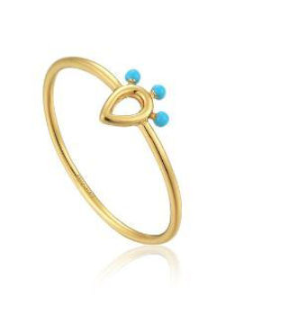 Ania Haie Dotted Raindrop Ring