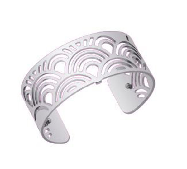 25mm Poisson Cuff Bracelet in Silver