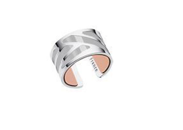12mm Silver Ruban Ring-Medium