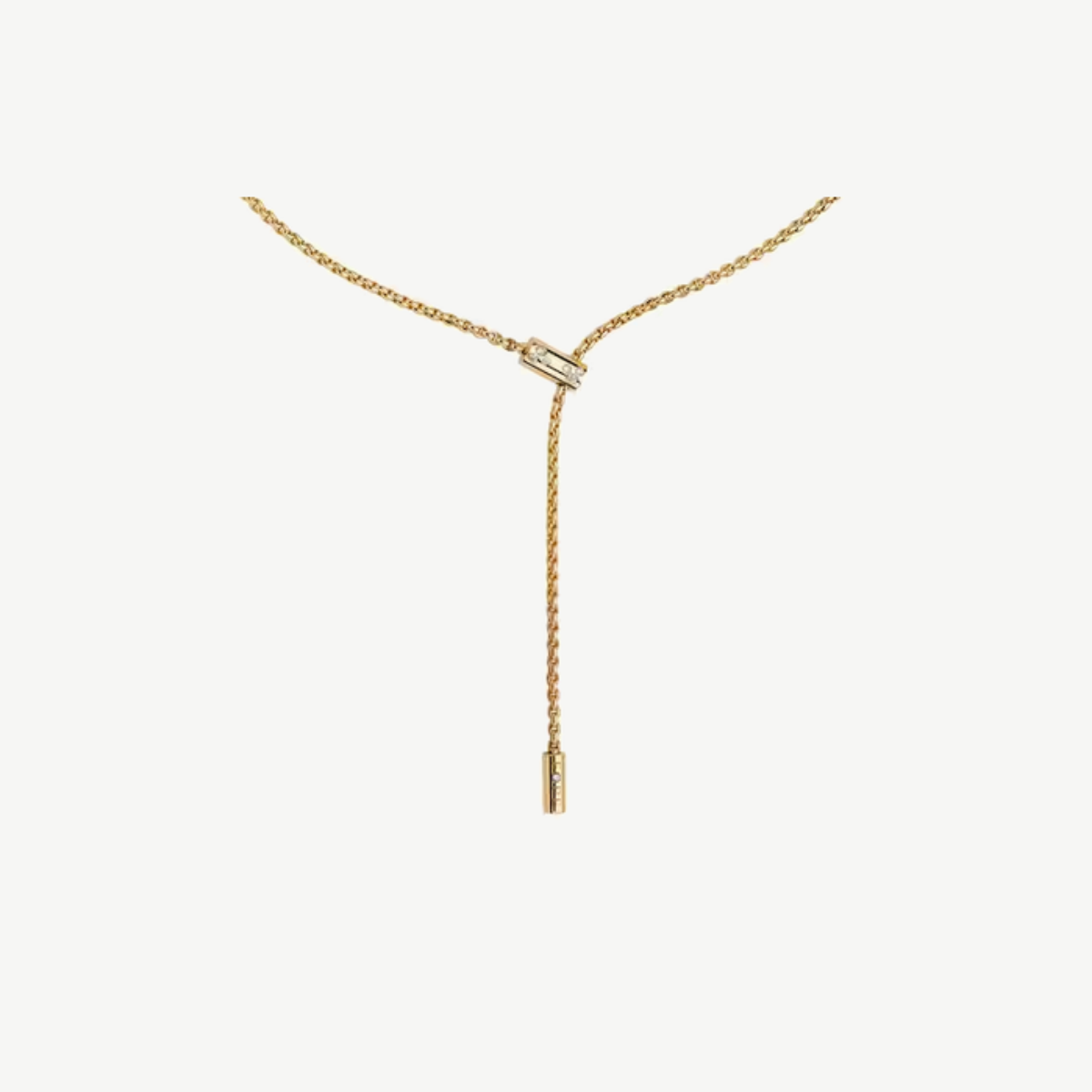 Picture of Fope 18K Yellow Gold Aria Collection Necklace with Diamonds