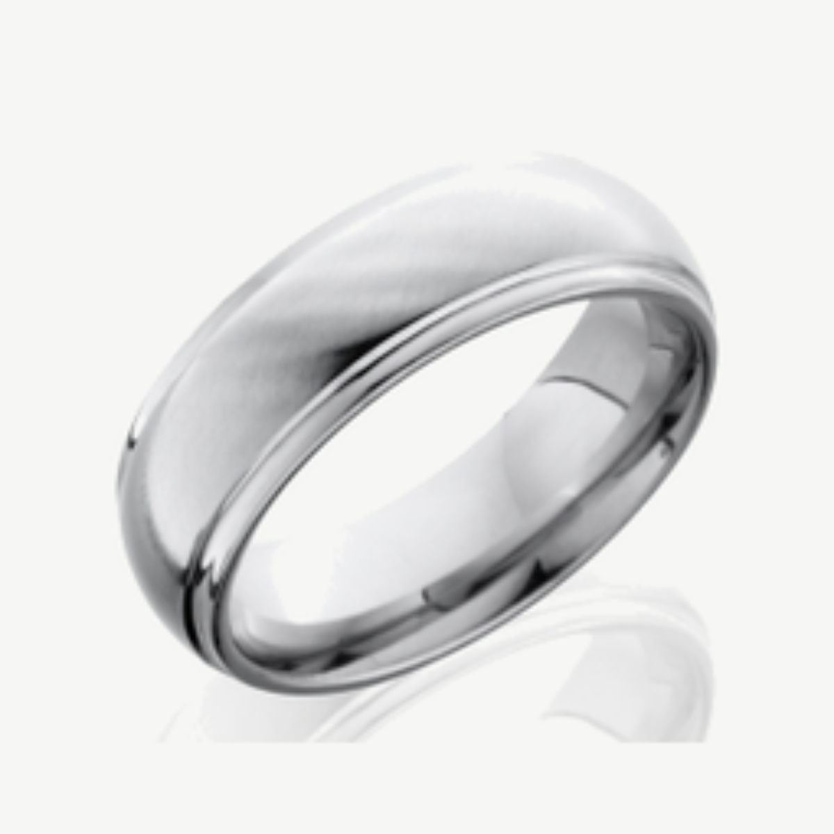 Picture of 7MM Cobalt Chrome Classic Matte Wedding Band