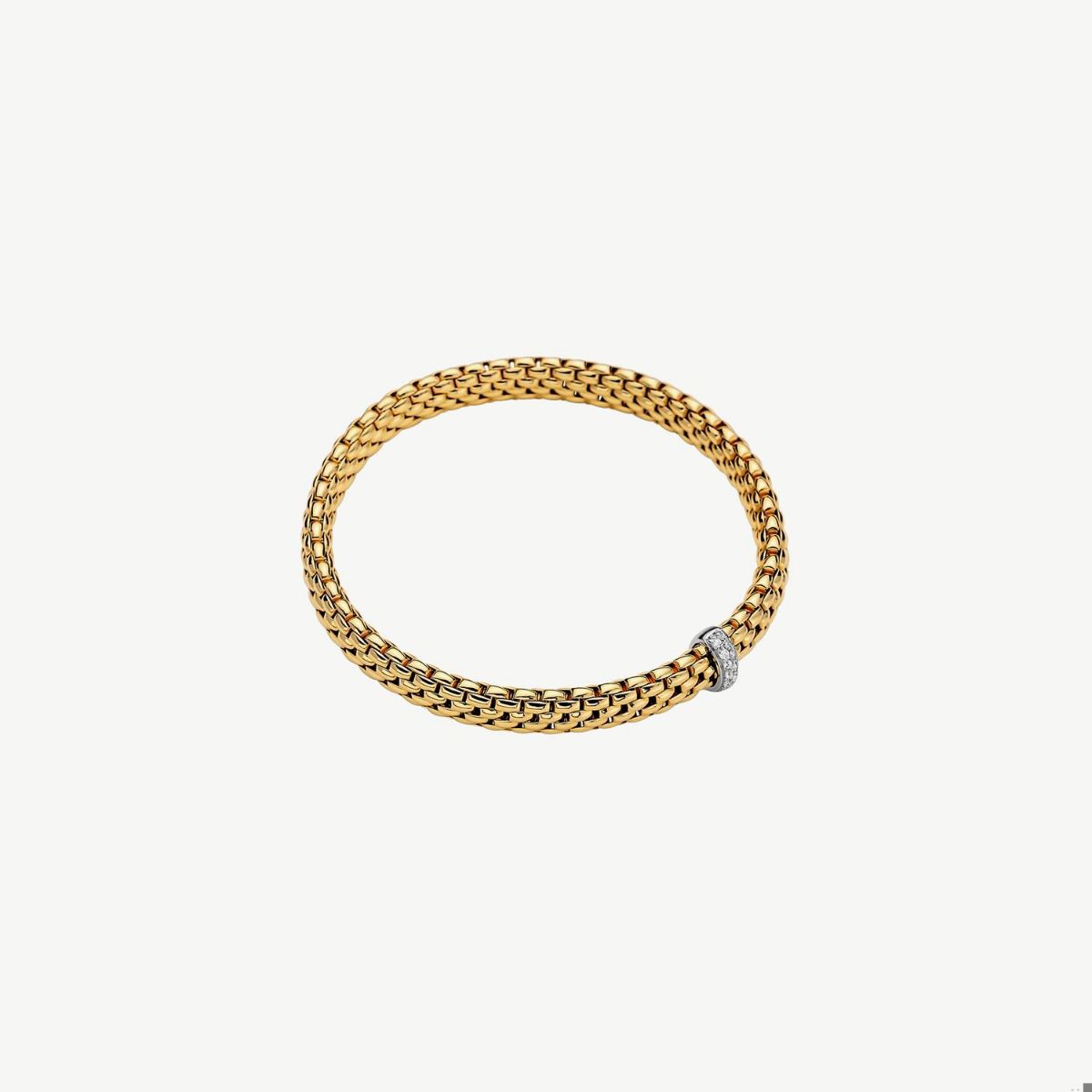 Picture of 18Kt Yellow gold Flex it Bracelet from the Vendome Collection