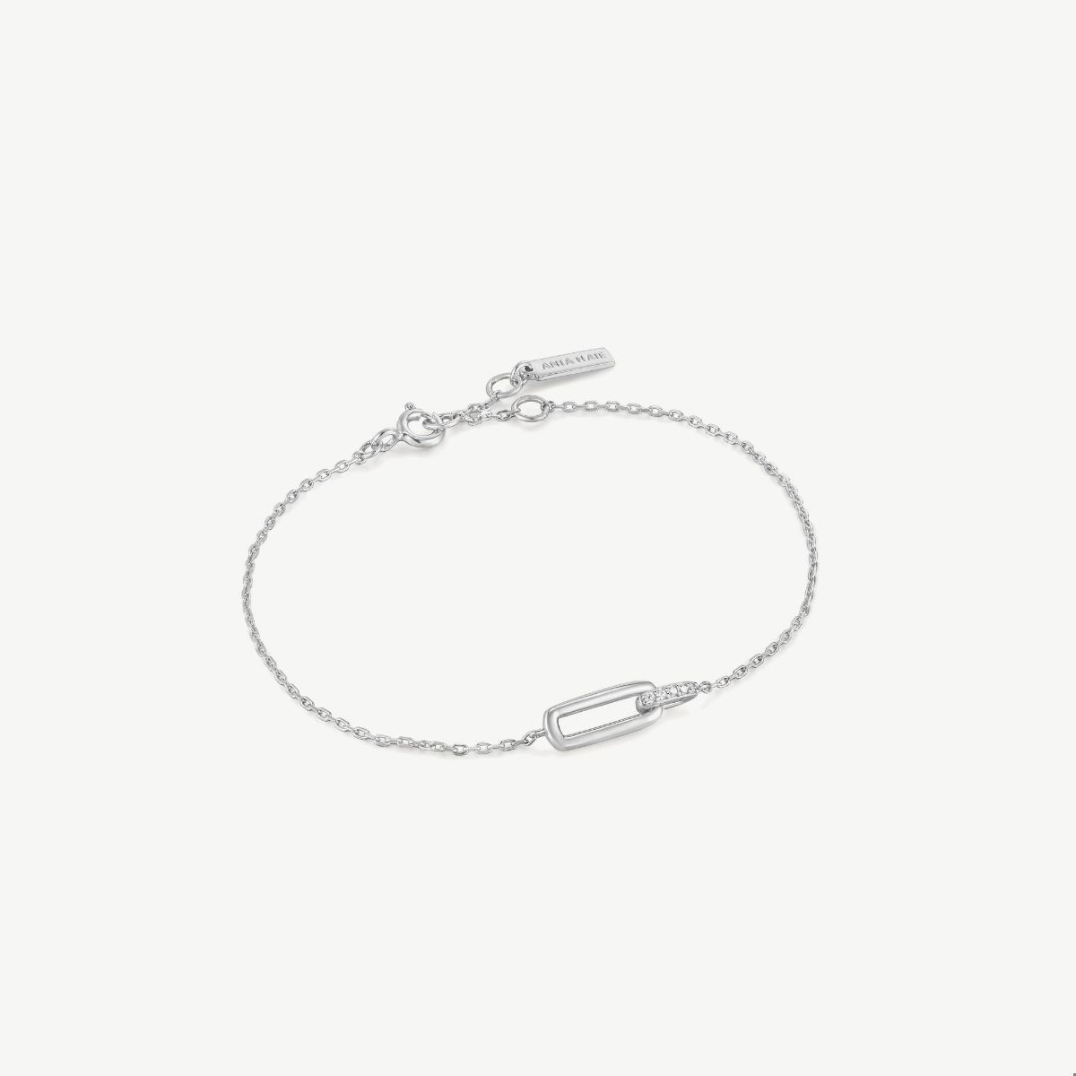 Picture of .925 Sterling Silver Bold Single Link Bracelet