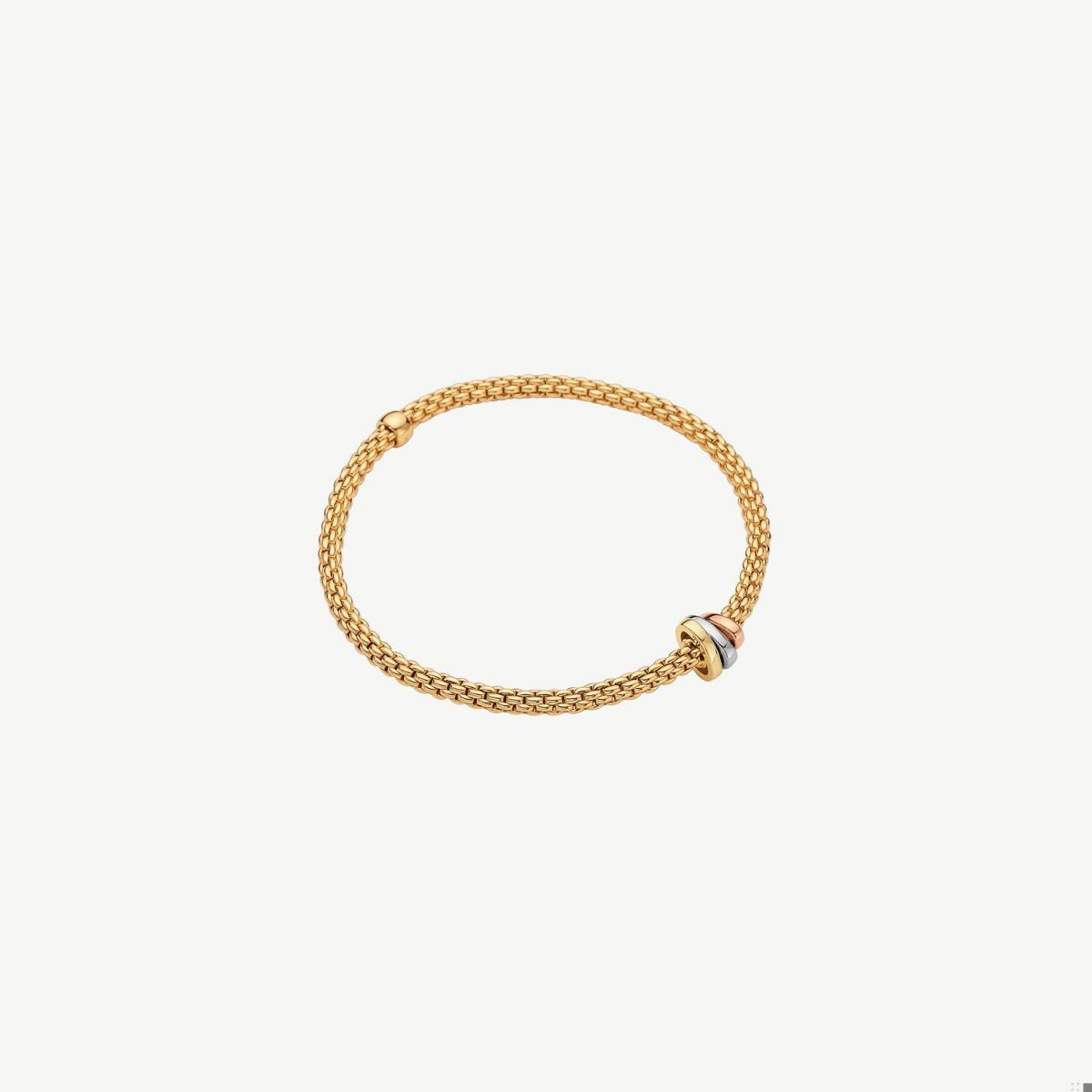 Picture of FOPE PRIMA Flex’it Bracelet with 18K Tri Gold Rondels